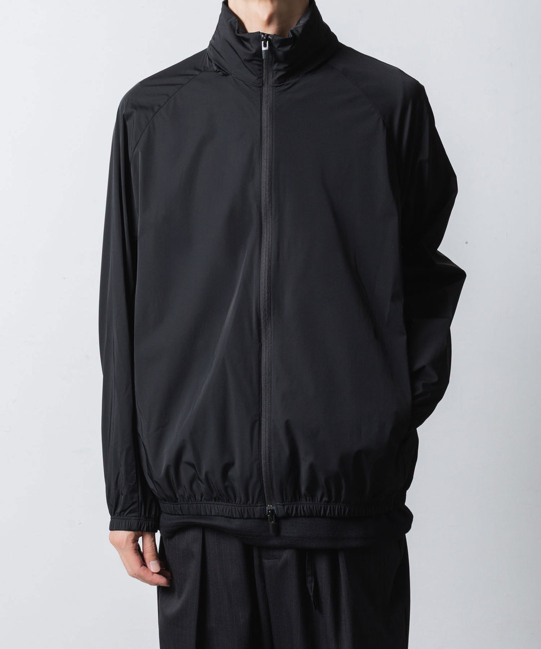 ATTACHMENT アタッチメントのNY 2LAYER STRETCH LIGHT BLOUSON - BLACKの公式通販サイトsession福岡セレクトショップ