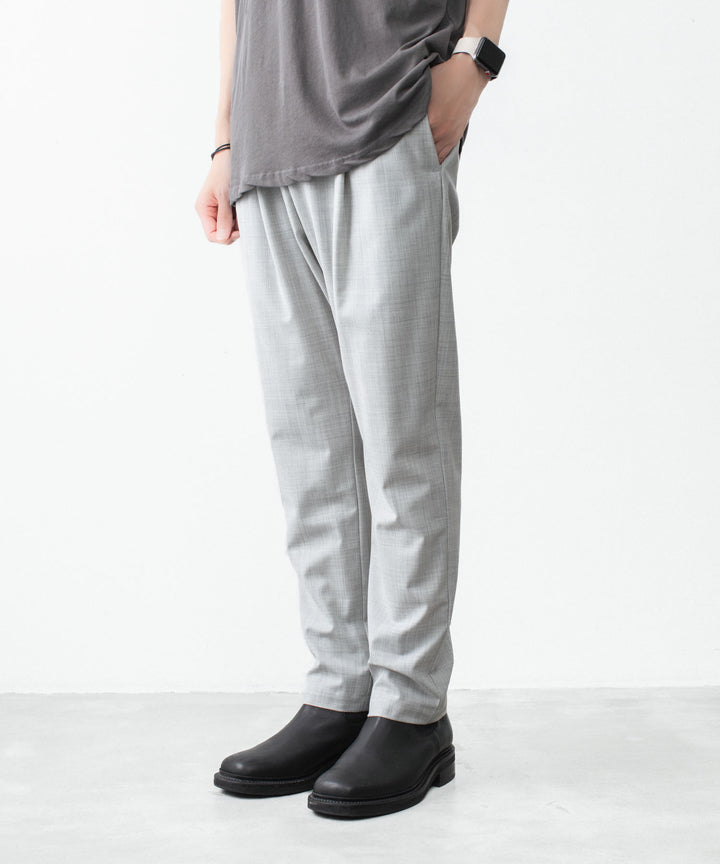 ATTACHMENT アタッチメントのWO/TA STRETCH TRO REGULAR FIT EASY TROUSERS - X.GRAYの公式通販サイトsession福岡セレクトショップ