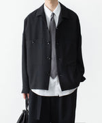画像をギャラリービューアに読み込む, ATTACHMENT アタッチメントのSILK SATIN JACQUARD TIE - BLACKの公式通販サイトsession福岡セレクトショップ
