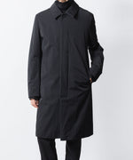 画像をギャラリービューアに読み込む, ATTACHMENT アタッチメントのNY 2LAYER STRETCH PADDING BALMACAAN COAT - BLACKの公式通販サイトsession福岡セレクトショップ
