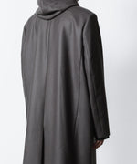 画像をギャラリービューアに読み込む, ATTACHMENT / EXCLUSIVE ITEMアタッチメントの2/90 SUPER120S MALTON ZIPUP HOODED COAT - D.GRAYの公式通販サイトsession福岡セレクトショップ
