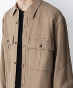 画像をギャラリービューアに読み込む, ATTACHMENT アタッチメントのRY/CO/SI FLANNEL PADDING L/S SHIRT - CAMELの公式通販サイトsession福岡セレクトショップ

