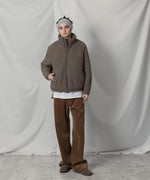 画像をギャラリービューアに読み込む, ATTACHMENT アタッチメントのFINX CO CORDUROY 1TUCK WIDE TROUSERS - CAMELの公式通販サイトsession福岡セレクトショップ

