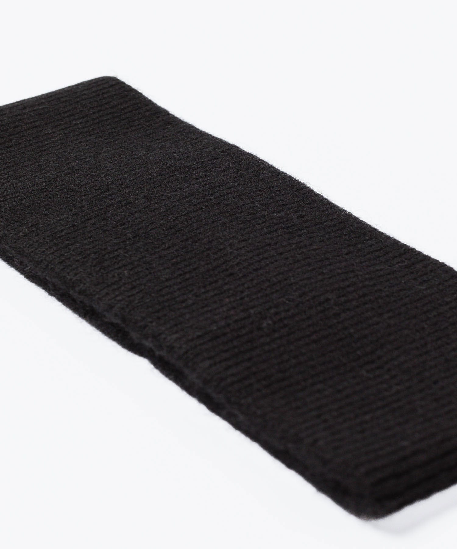 ATTACHMENT アタッチメントのCASHMERE　KNIT HAIR BAND - BLACKの公式通販サイトsession福岡セレクトショップ
