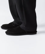 画像をギャラリービューアに読み込む, ATTACHMENT アタッチメントのCOW LEATHER SUEDE BABOUCHE - BLACKの公式通販サイトsession福岡セレクトショップ
