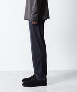 画像をギャラリービューアに読み込む, ATTACHMENT アタッチメントの1/60 WOOL SMOOTH SLIM FIT LOUNGE TROUSERS - NAVYの公式通販サイトsession福岡セレクトショップ
