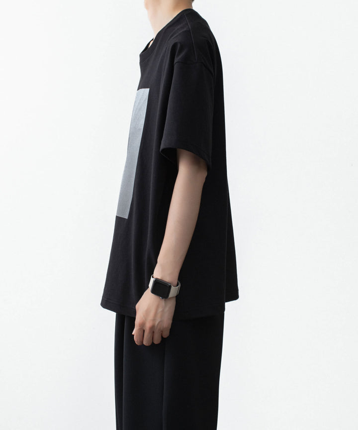 ATTACHMENT アタッチメントの30//2 SUVIN JERSEY PRINT TEE - BLACKの公式通販サイトsession福岡セレクトショップ