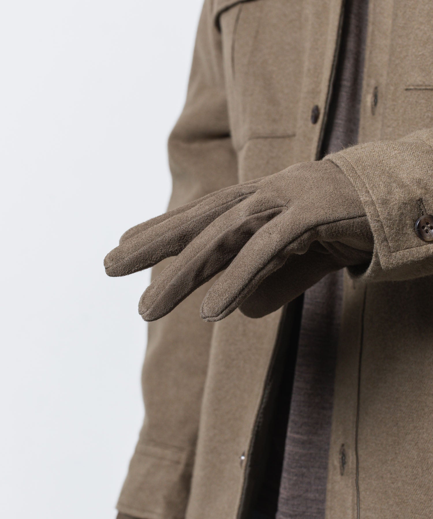 ATTACHMENT アタッチメントのSTRETCH SHEEPLEATHER GLOVE - CAMELの公式通販サイトsession福岡セレクトショップ