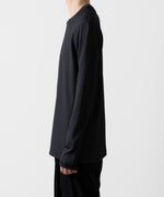 画像をギャラリービューアに読み込む, ATTACHMENT アタッチメントのPE STRETCH RIB SLIM FIT L/S TEE - D.GRAY 公式通販サイトsession福岡セレクトショップ
