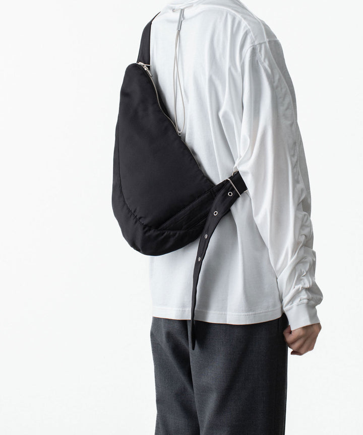 VEIN ヴェインのREVERSE SATIN SHOULDER BAG - BLACKの公式通販サイトsession福岡セレクトショップ