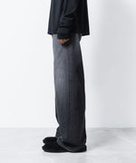 画像をギャラリービューアに読み込む, ATTACHMENT アタッチメントの11OZ DENIM FLAP JEANS - BLACKの公式通販サイトsession福岡セレクトショップ
