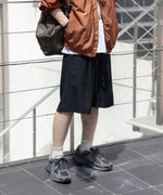 画像をギャラリービューアに読み込む, ATTACHMENT / EXCLUSIVE ITEMアタッチメントのPE LIGHT TROPICAL EASY SHORTS - BLACKの公式通販サイトsession福岡セレクトショップ
