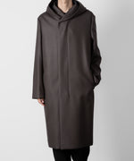 画像をギャラリービューアに読み込む, ATTACHMENT アタッチメントの限定2/90 SUPER120S MALTON ZIPUP HOODED COAT - D.KH GRAYの公式通販サイトsession福岡セレクトショップ

