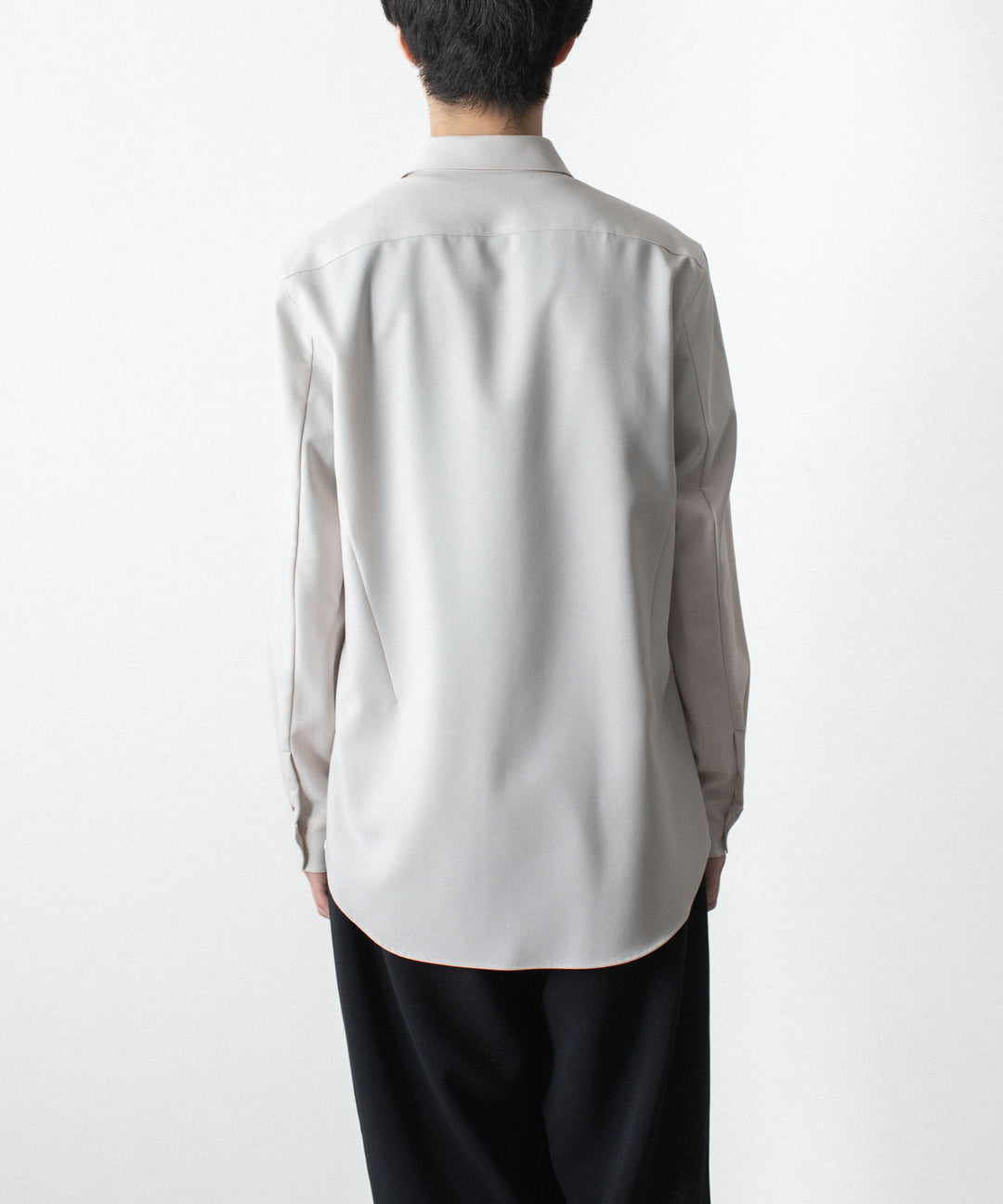 ATTACHMENT アタッチメントのPE COMPACT TWILL REGULAR COLLAR DRESS SHIRT - L.GRAYの公式通販サイトsession福岡セレクトショップ