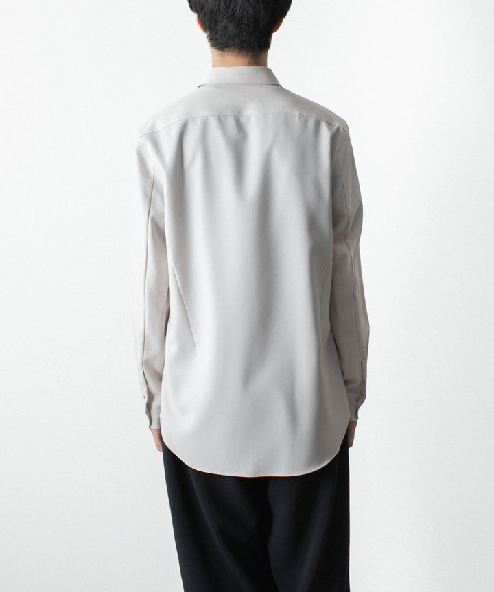 ATTACHMENT アタッチメントのPE COMPACT TWILL REGULAR COLLAR DRESS SHIRT - L.GRAYの公式通販サイトsession福岡セレクトショップ