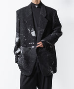 画像をギャラリービューアに読み込む, VEIN ヴェインのCO/WO PHOTO JACQUARD OVER JACKET - BLACKの公式通販サイトsession福岡セレクトショップ
