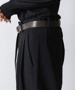 画像をギャラリービューアに読み込む, VEIN ヴェインのGUIDI LEATHER DOUBLE RING  BELT - GRAYの公式通販サイトsession福岡セレクトショップ
