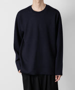 画像をギャラリービューアに読み込む, ATTACHMENT アタッチメントのWOxPE DOUBLE FACE KNIT CREWNECK PULLOVER L/S - NAVY 公式通販サイトsession福岡セレクトショップ
