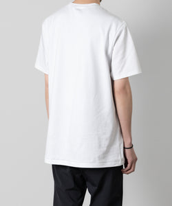 【ATTACHMENT】ATTACHMENT アタッチメントのCOTTON DOUBLE FACE SLIM FIT S/S TEE - WHITE 公式通販サイトsession福岡セレクトショップ