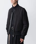 画像をギャラリービューアに読み込む, VEIN ヴェインのSYNTHETIC SUEDE LEATHER BOMBER JKT - BLACKの公式通販サイトsession福岡セレクトショップ
