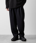 画像をギャラリービューアに読み込む, ATTACHMENT アタッチメントのPE STRETCH DOUBLE CLOTH BELTED TAPERED FIT TROUSERS - NAVY 公式通販サイトsession福岡セレクトショップ
