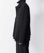 画像をギャラリービューアに読み込む, ATTACHMENT アタッチメントのCO NIDOM CLOTH M-43 JACKET - BLACKの公式通販サイトsession福岡セレクトショップ
