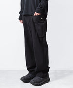 画像をギャラリービューアに読み込む, ATTACHMENT アタッチメントのCO NIDOM CLOTH M-43 FIELD TROUSERS - BLACKの公式通販サイトsession福岡セレクトショップ
