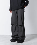 画像をギャラリービューアに読み込む, VEIN ヴェインのJUMBERCA TERRY COLD DYED CUT OFF BAGGY TROUSERS - GRAYの公式通販サイトsession福岡セレクトショップ
