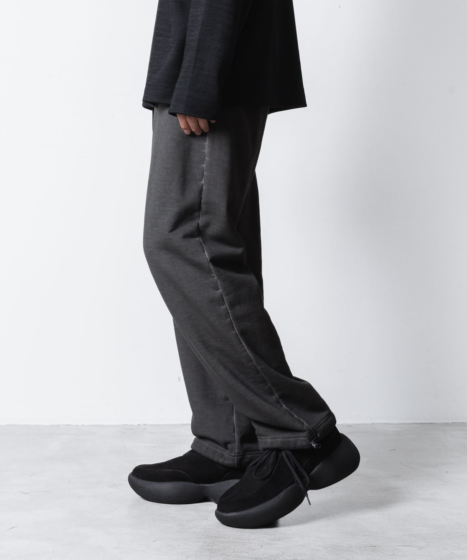 VEIN ヴェインのJUMBERCA TERRY COLD DYED SWEAT PANTS - GRAYの公式通販サイトsession福岡セレクトショップ