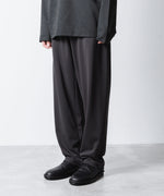 画像をギャラリービューアに読み込む, ATTACHMENT アタッチメントのCOTTON DOUBLE FACE LOUNGE TROUSERS - D.GRAYの公式通販サイトsession福岡セレクトショップ
