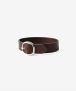 画像をギャラリービューアに読み込む, ATTACHMENT アタッチメントのCOW LEATHER BRACELET - BROWNの公式通販サイトsession福岡セレクトショップ
