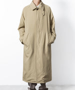 画像をギャラリービューアに読み込む, VEIN ヴェインのFIBRIL POPLIN PADDING BALMACAAN COAT - L.BEIGEの公式通販サイトsession福岡セレクトショップ
