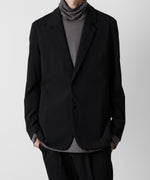 画像をギャラリービューアに読み込む, ATTACHMENT アタッチメントのNY/CO STRETCH JERSEY 2B JACKET - BLACK 公式通販サイトsession福岡セレクトショップ
