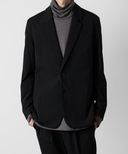 ATTACHMENT アタッチメントのNY/CO STRETCH JERSEY 2B JACKET - BLACK 公式通販サイトsession福岡セレクトショップ