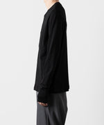 画像をギャラリービューアに読み込む, ATTACHMENT アタッチメントのSVIN CO RIB HENLEY NECK L/S TEE - BLACK 公式通販サイトsession福岡セレクトショップ
