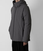 画像をギャラリービューアに読み込む, ATTACHMENT アタッチメントの3LAYER LIGHT TAFFETA HOODED DOWN JACKET - D.GRAY 公式通販サイトsession福岡セレクトショップ
