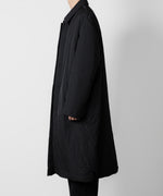 画像をギャラリービューアに読み込む, ATTACHMENT アタッチメントのNY TAFFETA PADDING BALLCOLLAR COAT - BLACK 公式通販サイトsession福岡セレクトショップ
