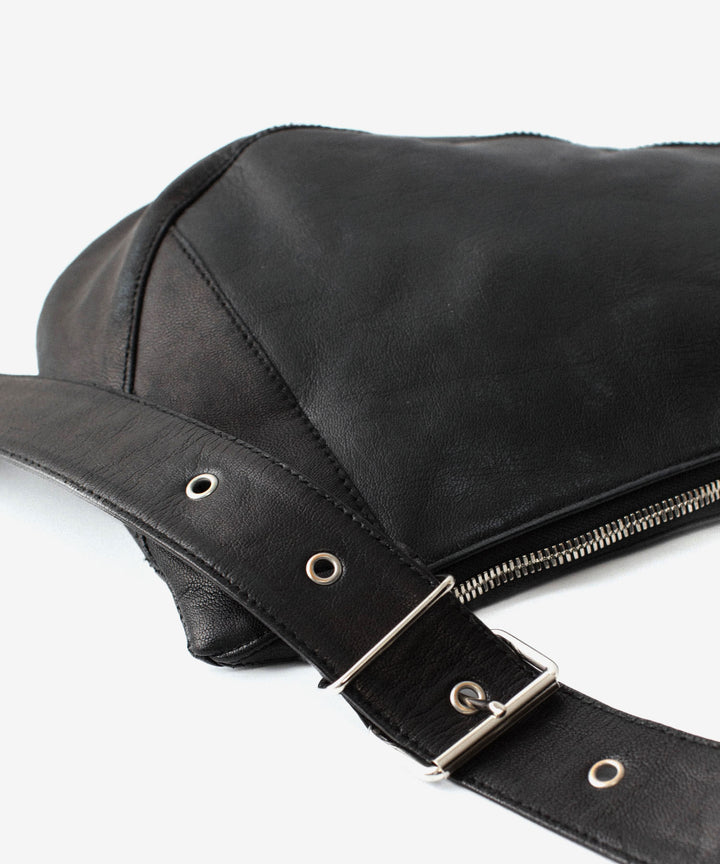VEIN ヴェインのGOAT LEATHER SHOULDER BAG - BLACKの公式通販サイトsession福岡セレクトショップ