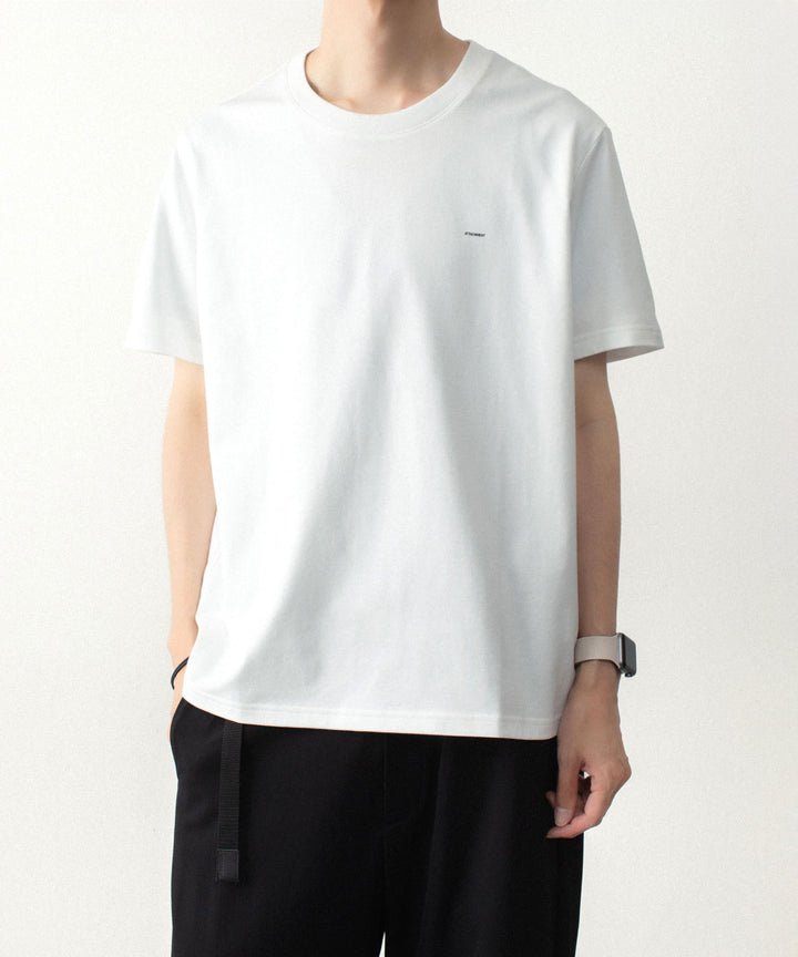 ATTACHMENT アタッチメントの100//3 JERSEY LOGO S/S TEE - WHITEの公式通販サイトsession福岡セレクトショップ