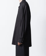 画像をギャラリービューアに読み込む, ATTACHMENT アタッチメントの140/2 GIZA BROAD BANDCOLLAR L/S SHIRT - BLACKの公式通販サイトsession福岡セレクトショップ
