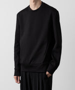 画像をギャラリービューアに読み込む, ATTACHMENT アタッチメントのCO/PE DOUBLE KNIT PULLOVER - BLACK 公式通販サイトsession福岡セレクトショップ
