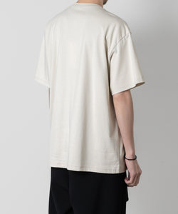 【ATTACHMENT】ATTACHMENT アタッチメントのCOTTON DOUBLE FACE OVERSIZED S/S TEE - OFF WHITE 公式通販サイトsession福岡セレクトショップ