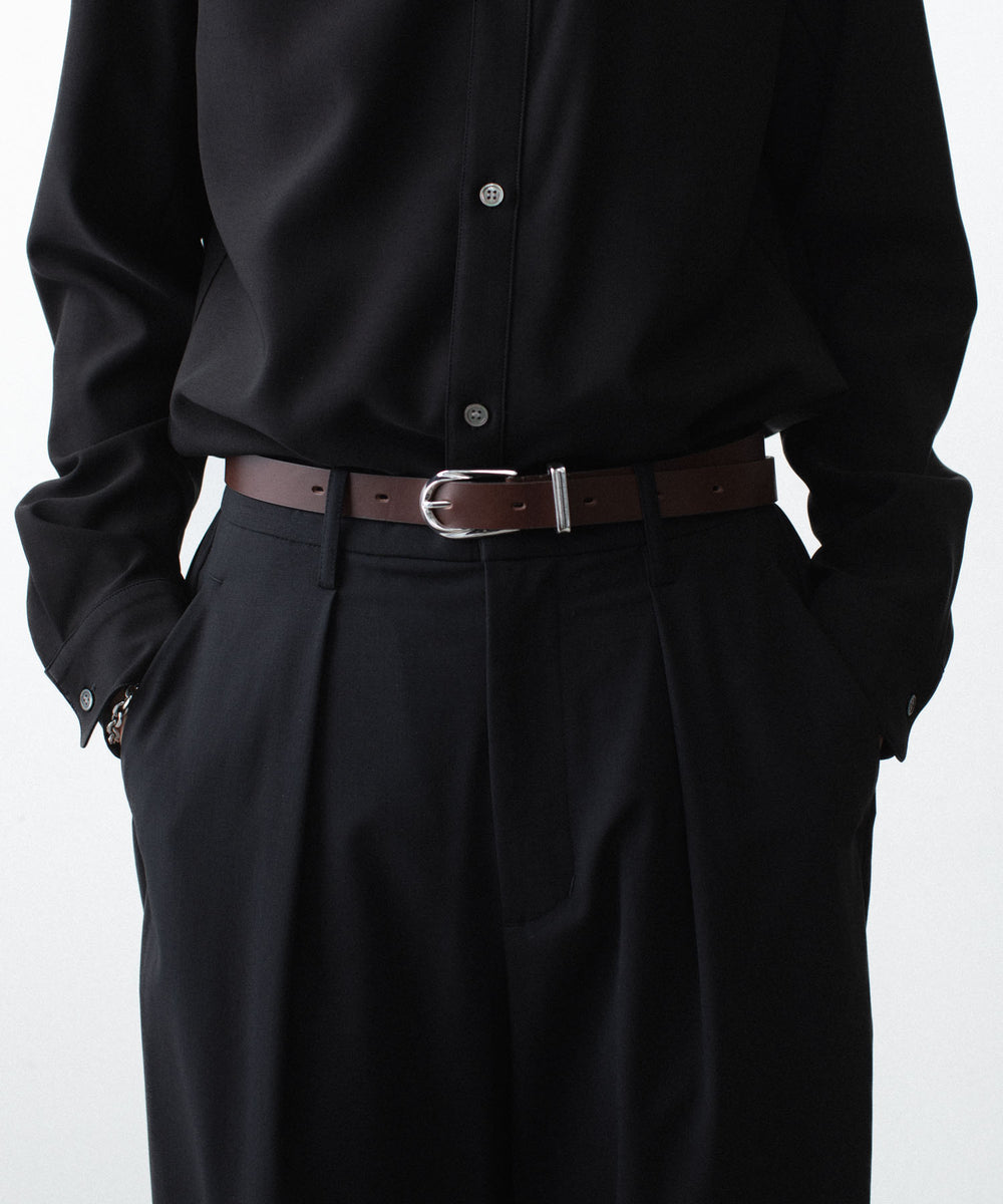 ATTACHMENT アタッチメントのCOW LEATHER WESTERN BELT - BROWNの公式通販サイトsession福岡セレクトショップ