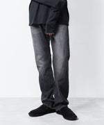 画像をギャラリービューアに読み込む, ATTACHMENT アタッチメントの13OZ DENIM STRAIGHT JEANS - BLACKの公式通販サイトsession福岡セレクトショップ
