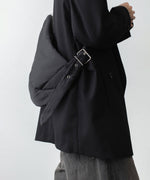 画像をギャラリービューアに読み込む, VEIN ヴェインのREVERSE SATIN SHOULDER BAG - BLACKの公式通販サイトsession福岡セレクトショップ
