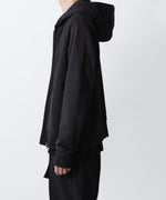 画像をギャラリービューアに読み込む, ATTACHMENT / EXCLUSIVE ITEMアタッチメントのCO STRECH TERRY ZIP UP HOODIE - BLACKの公式通販サイトsession福岡セレクトショップ
