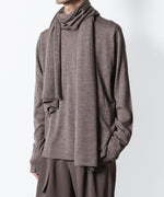 画像をギャラリービューアに読み込む, ATTACHMENT アタッチメント × JOHN SMEDLEYの× JOHN SMEDLEY MERINO EXTRAFINE WIDE STOLE - D.CAMELの公式通販サイトsession福岡セレクトショ
