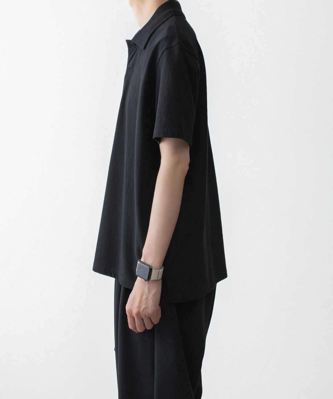 ATTACHMENT アタッチメントのSOFT PIQUE S/S POLO - BLACKの公式通販サイトsession福岡セレクトショップ
