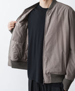 画像をギャラリービューアに読み込む, ATTACHMENT アタッチメントのCO/NY WEATHER CLOTH MA-1 - KHAKI GRAYの公式通販サイトsession福岡セレクトショップ

