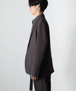 画像をギャラリービューアに読み込む, ATTACHMENT アタッチメントのPE STRETCH DOUBLE CLOTH 2B JKT - D.BROWNの公式通販サイトsession福岡セレクトショップ

